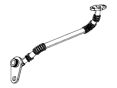 Mopar 68096422AA Tube Turbo Oil Drain