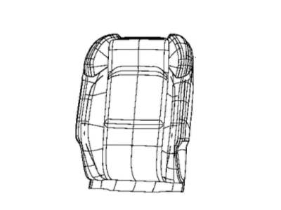 Jeep 7AS44CV5AB COVER Front Seat Back