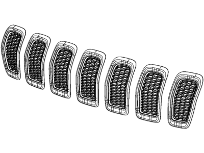 Jeep 5RB21NTZAB GRILLE KIT Radiator