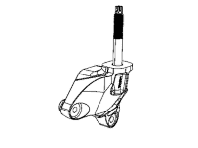 Mopar 4725981AC Bracket Engine Mount Left Side