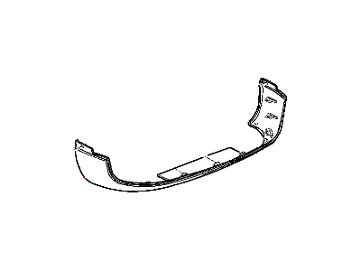 Dodge 55076778 Bumper Center Bracket
