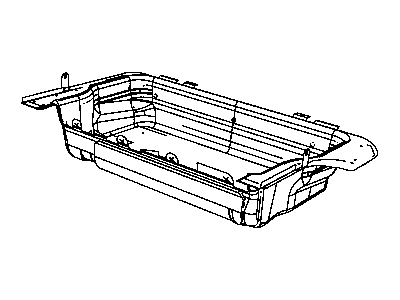 Dodge ZQ93BD5AC INSERT Floor Tub