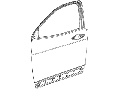 Jeep 68110087AC DOOR Front