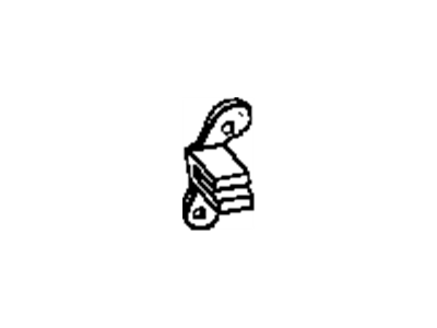 5135219AA Mopar Bracket Brake Sensor Illustration 1 of 1