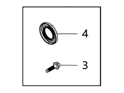 Dodge 68234994AA Extension Housing Seal