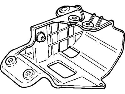 Dodge 4882650 ABS Control Unit Bracket