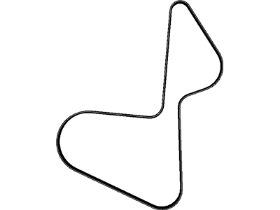 2015 Jeep Grand Cherokee Drive Belt - 4627167AB