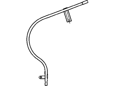 Mopar 53021274AF Tube Engine Oil Indicator 53021274AF Mopar Tube Engine Oil Indicator Illustration 1 of 1