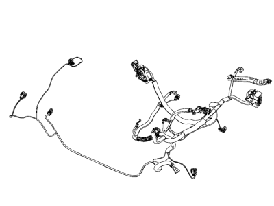 Ram 68430569AC WIRING Battery, Alternator, And Starter