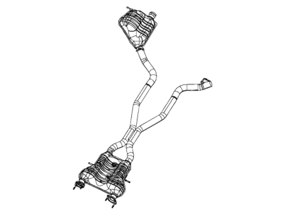 2021 Dodge Durango Exhaust Pipe - 68496764AA