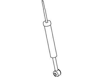 Chrysler 68072160AC SHOCK ABSORBER Suspension Rear