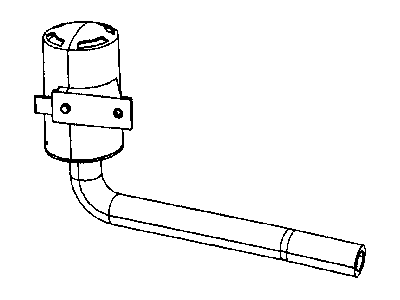 Jeep 5105407AA HOSE Canister to Vent Valve