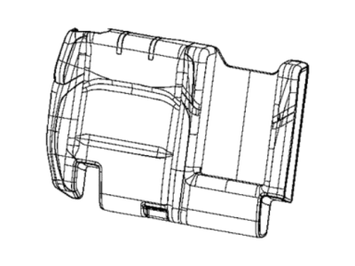 Mopar 7AV00TX7AA Cover Rear Seat Back Right Mopar 7AV00TX7AA Cover Rear Seat Back Right