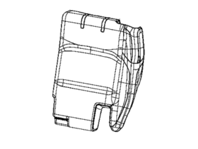 Mopar 7AV01TX7AA Cover Rear Seat Back Left