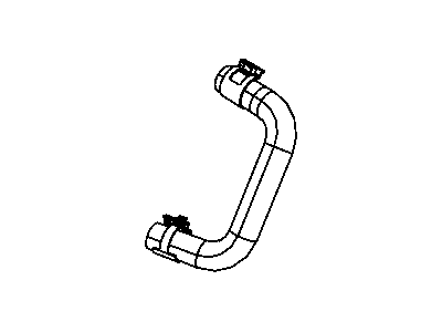 Mopar 5058628AB Hose Coolant Bottle Supply