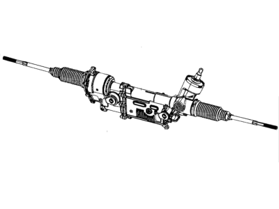 Chrysler 68323545AB GEAR Rack And Pinion Electric