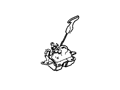 Chrysler Trunk Lid Latch - 4589016AE