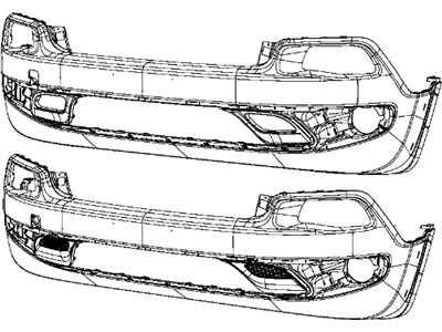 Jeep 68242484AB FASCIA Front Lower