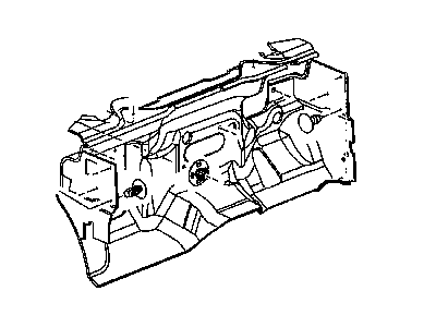 Mopar 55361464AA Silencer Dash Panel