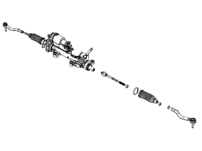 Chrysler 68336426AE GEAR Rack And Pinion Electric