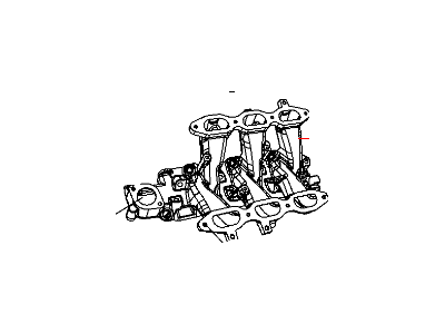 Mopar 4781578AL Plenum Intake Manifold Includes Items 2, 3, 5, 6, 7