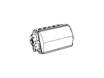 Mopar 68045027AC Air Bag Passenger, Passenger Side