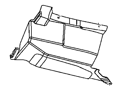 Mopar 5116330AB Shield Transmission