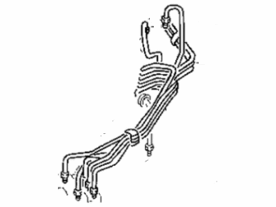 Mopar 4695335 Tube Assembly, Master Cylinder To Valve