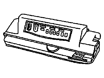 Dodge 5016282AJ MODULE Electronic Overhead Console