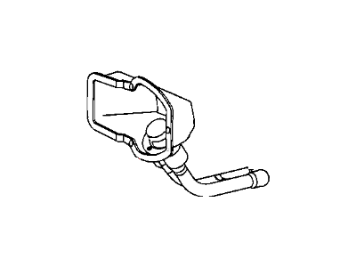 5031036AC Mopar Tube Fuel Filler Illustration 1 of 1