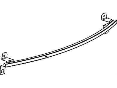 Jeep 68185496AA BEAM Front Bumper Leg Catcher