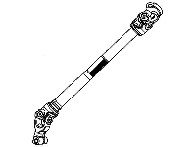 Jeep 68518661AA SHAFT Steering column intermediate