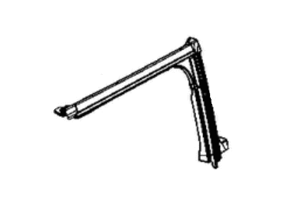 Mopar 68466058AA Frame Door Glass