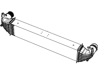 Jeep 68256133AA COOLER Charge Air