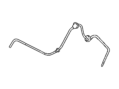 Mopar 4879444AD Hose Assembly Rear Window Wiper Washer