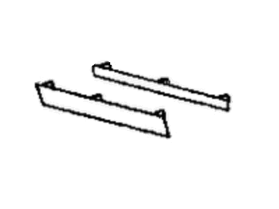 1999 Dodge Caravan Door Moldings - HM26SJ3