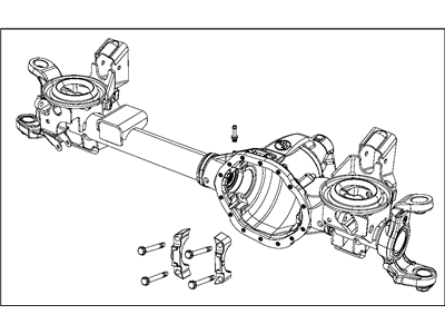 Ram 68216199AB HOUSING Axle