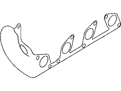 Mopar 68021543AA Gasket Exhaust Manifold Mopar 68021543AA Gasket Exhaust Manifold