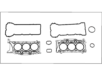 Jeep 68294134AA GASKET KIT Long Block Engine Installation The Gaskets That Are Included With The Upper And Lower Engine Gasket Kits May NOT Be Included With This Kit. If Gasket Is NOT Included It Is Indicated Below.