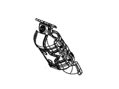 Chrysler 68184158AC MANIFOLD Exhaust and Catalytic Converter Maniverter