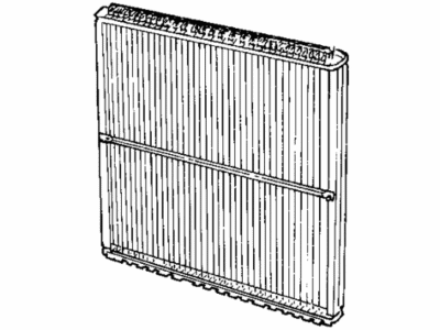 Dodge Mini Ram Radiator - 4401532