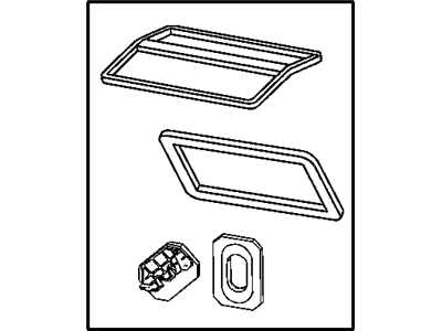 Mopar 5191348AC Seal Kit A/C And Heater Unit: Case Foam, Evap Plate