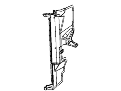 Chrysler 68212040AA SHIELD Radiator Left