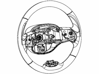 Jeep 5QV281X9AC WHEEL Steering