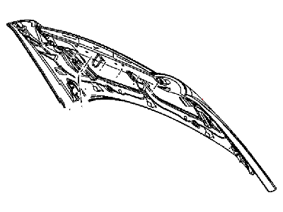 Jeep 68079255AE HOOD