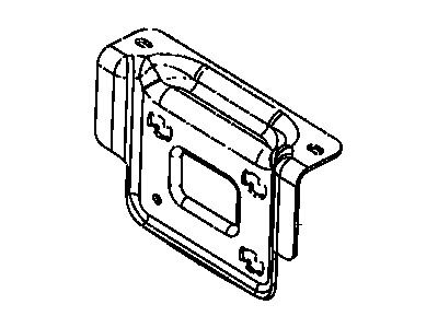 Dodge 68100247AA BRACKET Adaptive Cruise Control
