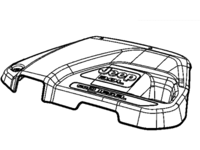 Mopar 5281731AB Cover Engine, Upper