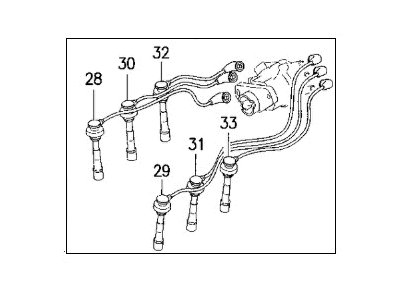 Mopar SPC25603AA Cable Package Ignition