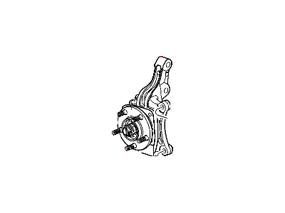 Mopar 5085887AE Knuckle Front