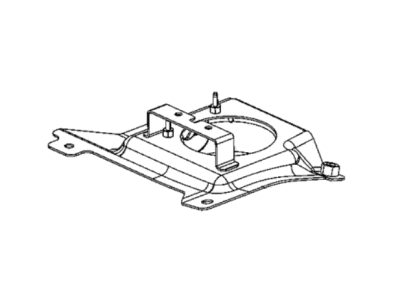 Mopar 68302027AB Skid Plate Fuel Tank